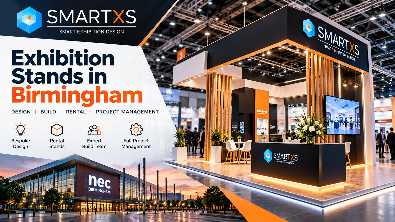 Why Choose Smart XS for Exhibition Stands in Birmingham?